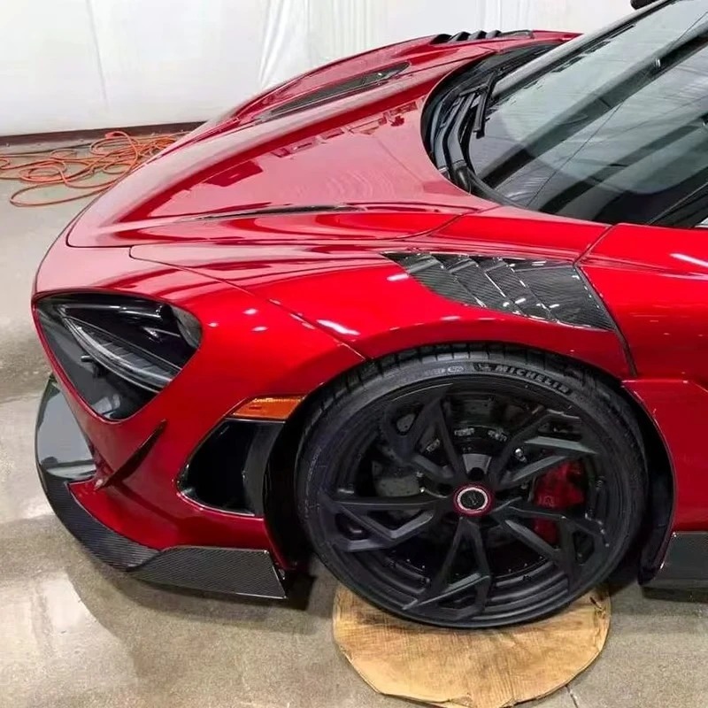 High Quality Dry Carbon Fiber Front Lip for the  720S Body Kit Side Skirt Rear Diffuser Spoiler Wing